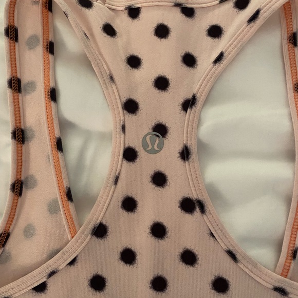Bundle of 2 Lululemon polka dot racerback tanks - Picture 7 of 10
